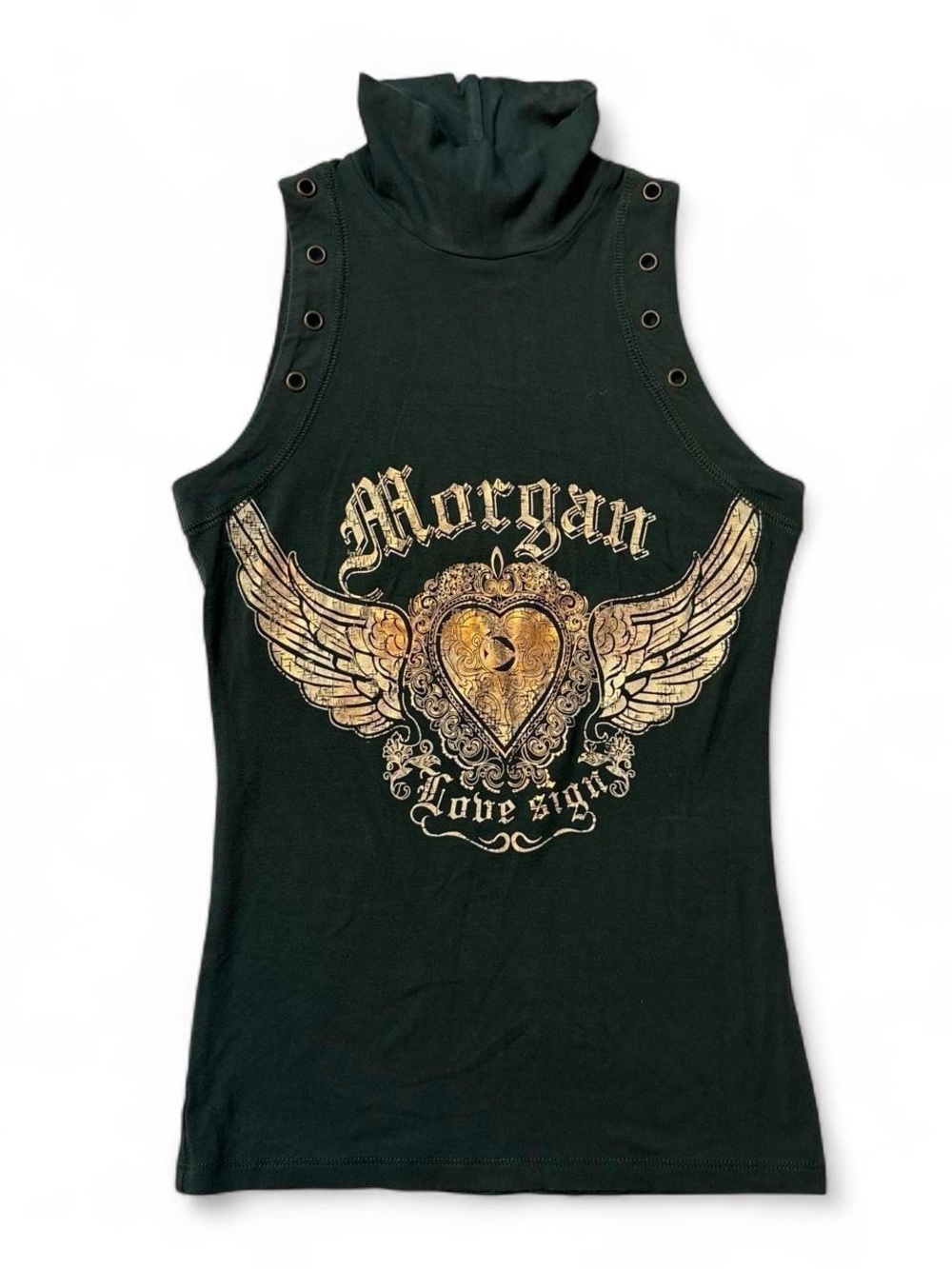 Vintage Morgan de toi grommet top